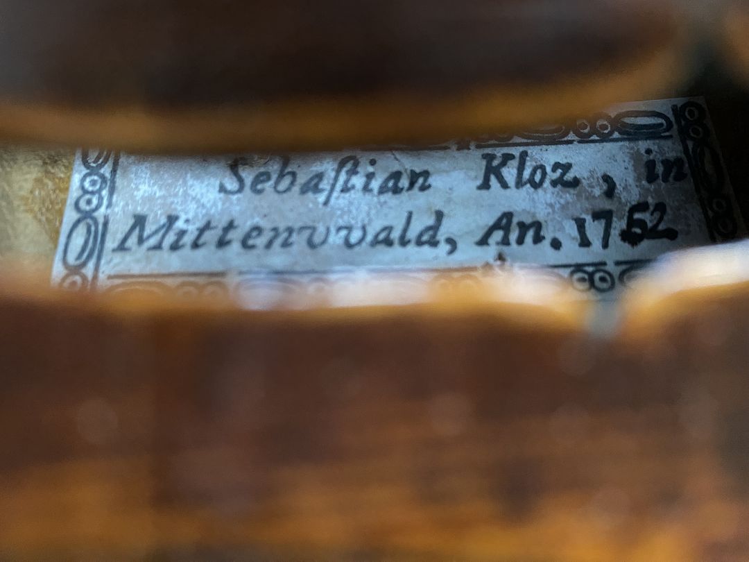 Klotz Sebastian - Mittenwald um 1750 - G-728